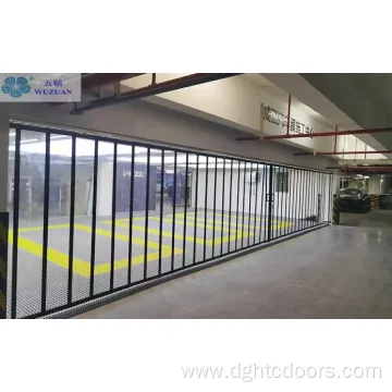 Shop Polycarbonate Folding Accordion Door For Shop